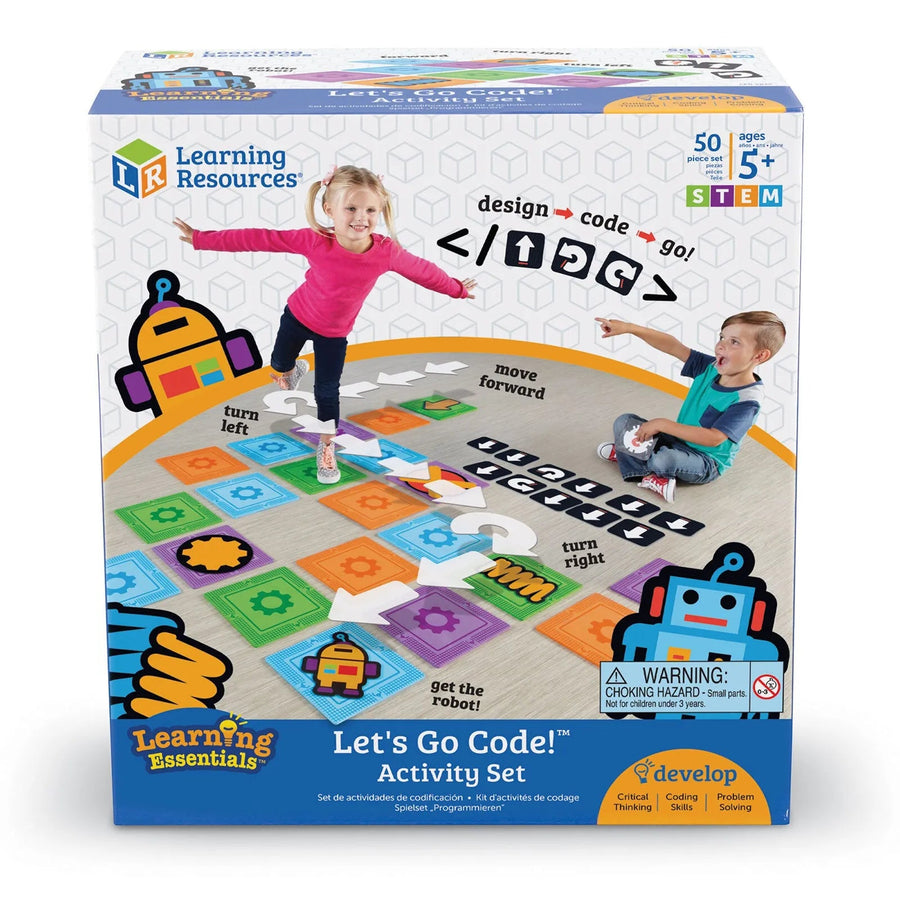 Learning Resources Lets Go Code Activity Set - Miu Mau Collectibles