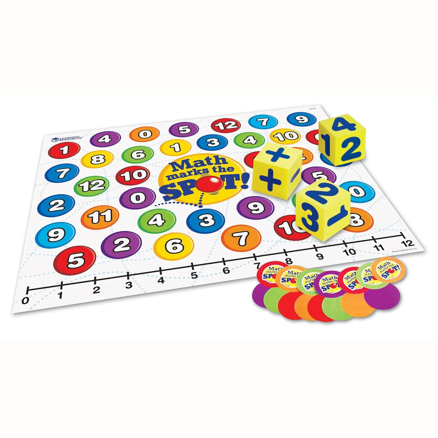 Learning Resources Math Marks the Spot Activity Set - Miu Mau Collectibles