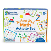 Learning Resources Pattern Block Math Activity Set - Miu Mau Collectibles