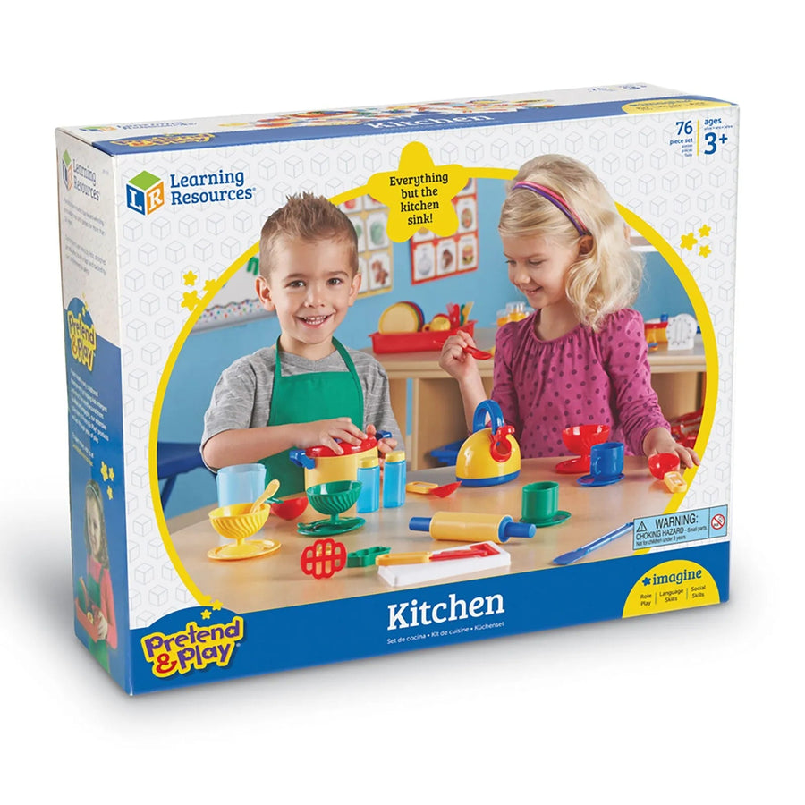 Learning Resources Pretend & Play Great Value Kitchen Set - Miu Mau Collectibles