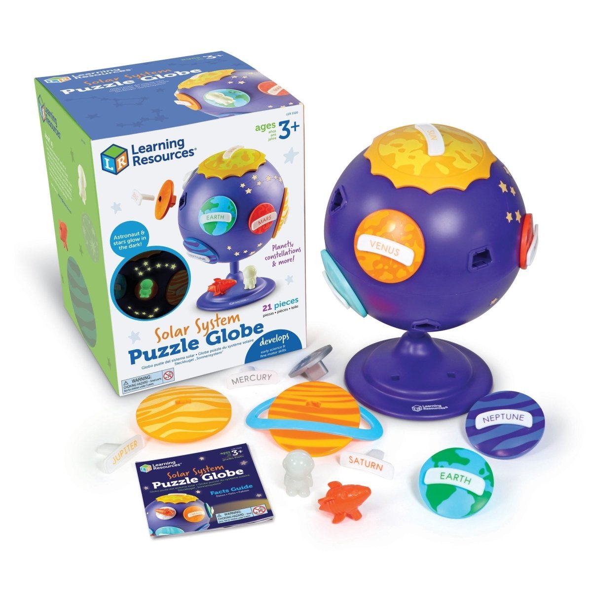 Learning Resources Solar System Puzzle Globe - Miu Mau Collectibles