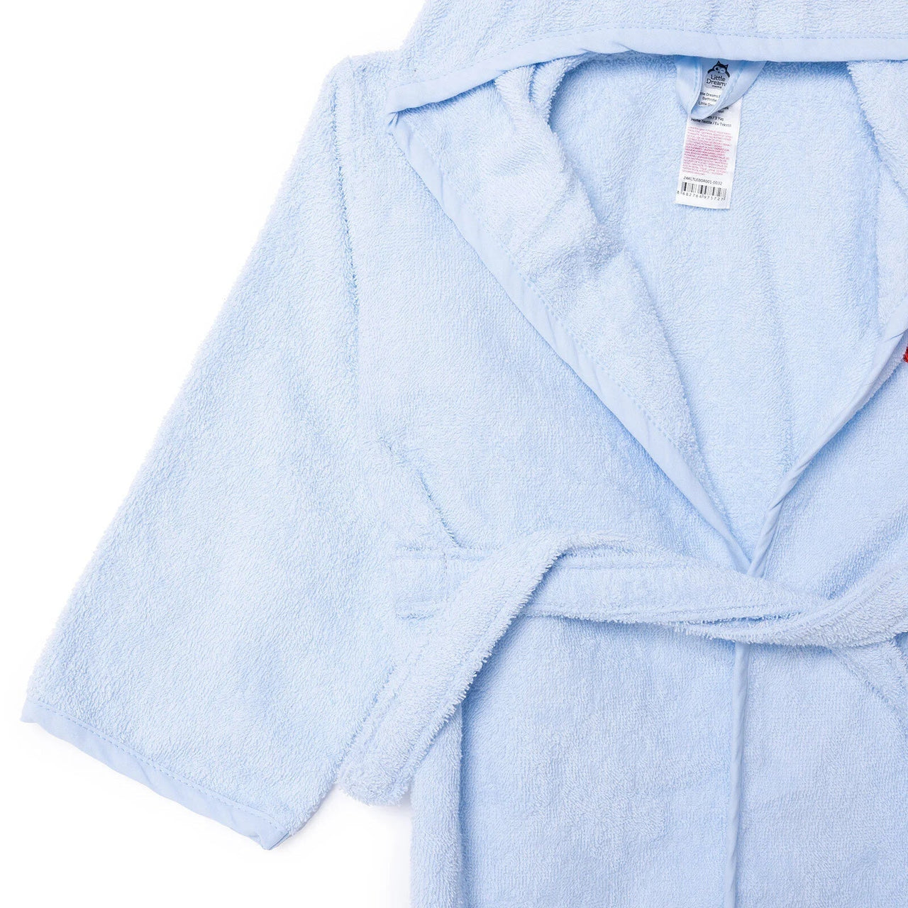 Little Dreams Boy Baby Bathrobe - Blue - Miu Mau Collectibles