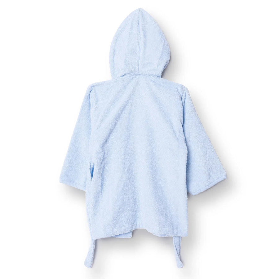 Little Dreams Boy Baby Bathrobe - Blue - Miu Mau Collectibles