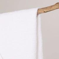 Little Dreams Boy Baby Towel - White - Miu Mau Collectibles