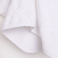 Little Dreams Boy Baby Towel - White - Miu Mau Collectibles