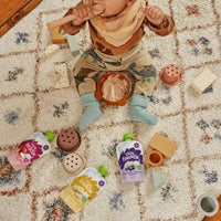 Little Freddie Organic Peaches & Raspberries Baby Food Pouch 6+ months 100g - Miu Mau Baby & Kids Store