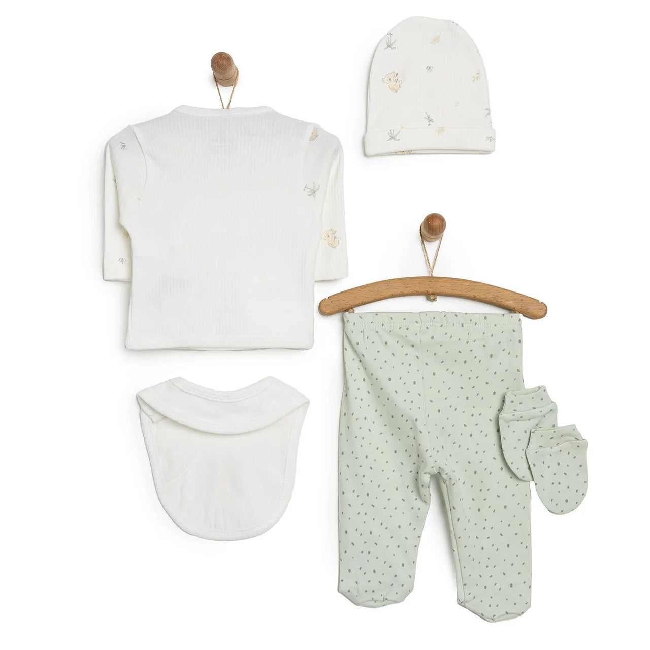 Little Life Newborn Starter Set 5 pcs - Multicolour - Miu Mau Baby & Kids Store