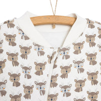 Little Plane Sleepsuit Baby Boy - Ecru - Miu Mau Collectibles