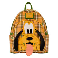 Loungefly Disney Pluto 95th Anniversary Plaid Mini Backpack - Miu Mau Collectibles