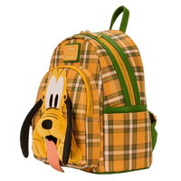 Loungefly Disney Pluto 95th Anniversary Plaid Mini Backpack - Miu Mau Collectibles