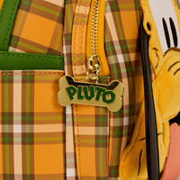 Loungefly Disney Pluto 95th Anniversary Plaid Mini Backpack - Miu Mau Collectibles