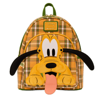 Loungefly Disney Pluto 95th Anniversary Plaid Mini Backpack - Miu Mau Collectibles