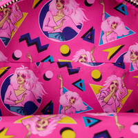 Loungefly Jem and the Holograms Glitter All - Over Print Mini Backpack - Miu Mau Collectibles