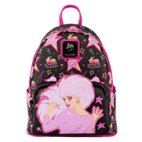 Loungefly Jem and the Holograms Glitter All - Over Print Mini Backpack - Miu Mau Collectibles