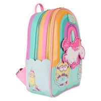 Loungefly Minions Fluffy Unicorn Rainbow Mini Backpack - Miu Mau Collectibles