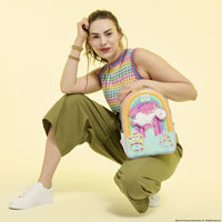 Loungefly Minions Fluffy Unicorn Rainbow Mini Backpack - Miu Mau Collectibles