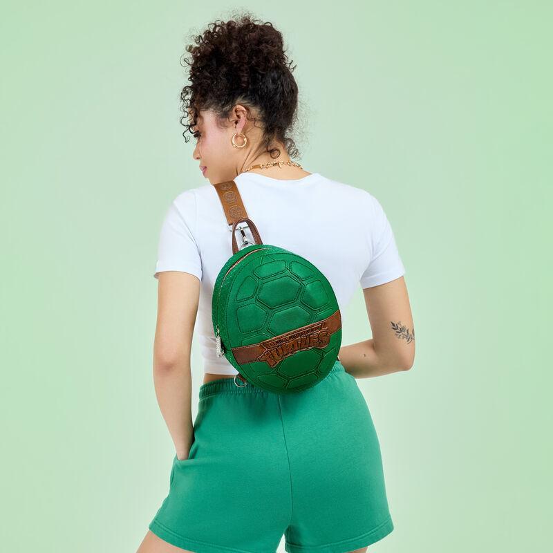 Loungefly Teenage Mutant Ninja Turtles Figural Shell Convertible Mini Backpack & Crossbody Bag - Miu Mau Collectibles