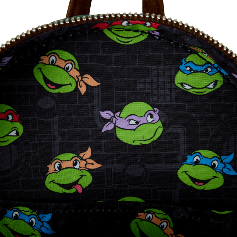 Loungefly Teenage Mutant Ninja Turtles Figural Shell Convertible Mini Backpack & Crossbody Bag - Miu Mau Collectibles