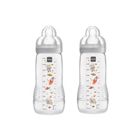 MAM Easy Active Bottle 330ml Unisex Pack of 2 Assorted - Miu Mau Collectibles