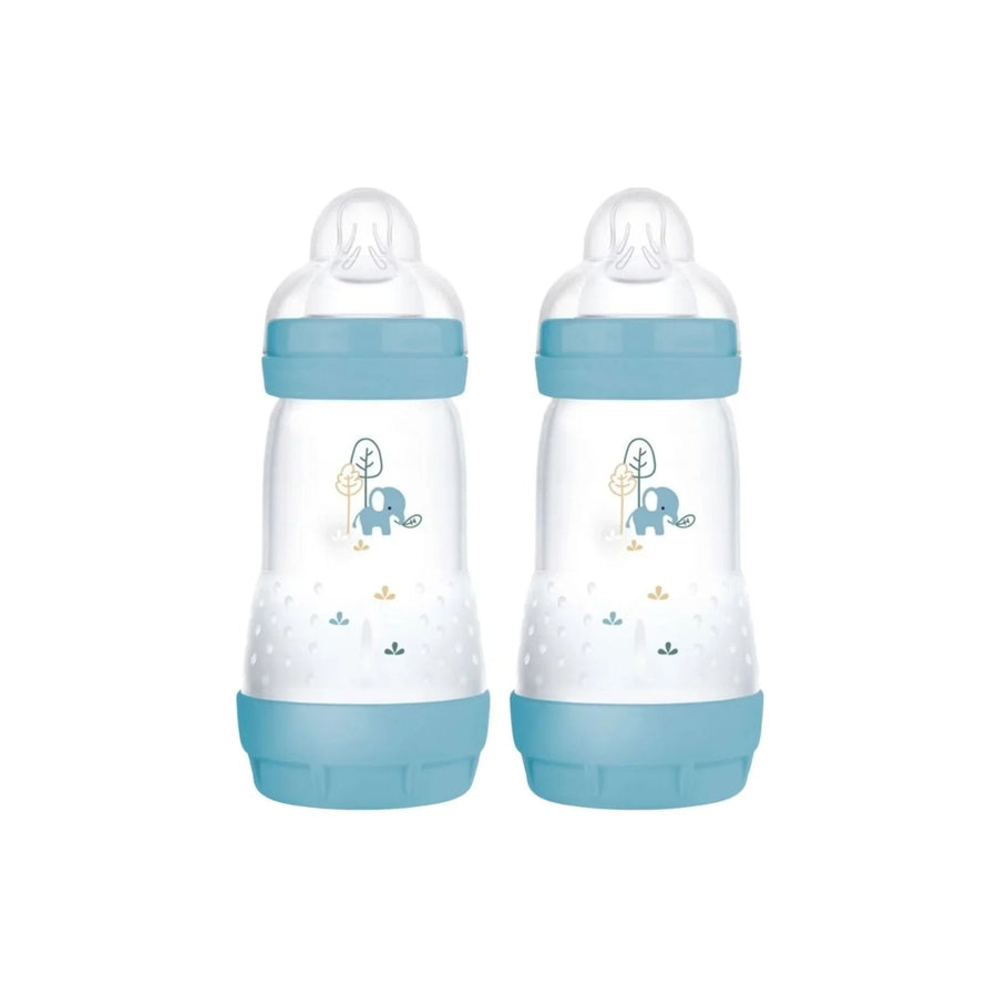MAM Easy Start Anti Colic Bottle 260ml Pack of 2 - Blue - Miu Mau Collectibles