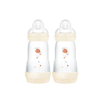 MAM Easy Start Anti Colic Bottle 260ml Pack of 2 - Nature - Miu Mau Collectibles
