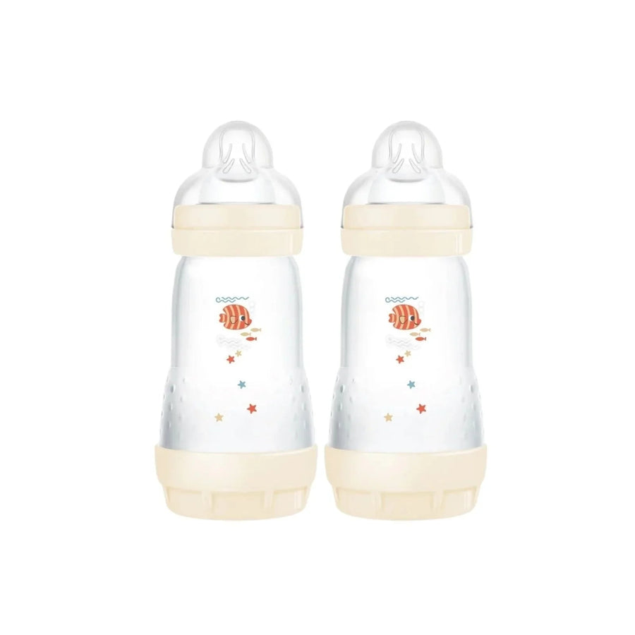 MAM Easy Start Anti Colic Bottle 260ml Pack of 2 - Nature - Miu Mau Collectibles