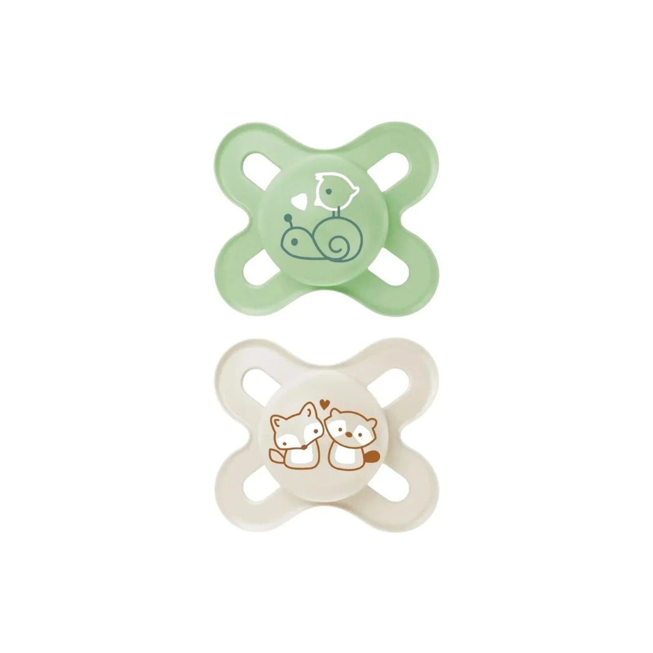 MAM Original Start Soother Unisex 0 - 2 months Pack of 2 - Miu Mau Collectibles
