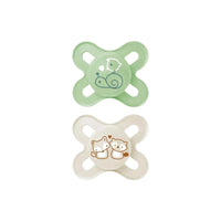 MAM Original Start Soother Unisex 0 - 2 months Pack of 2 - Miu Mau Collectibles