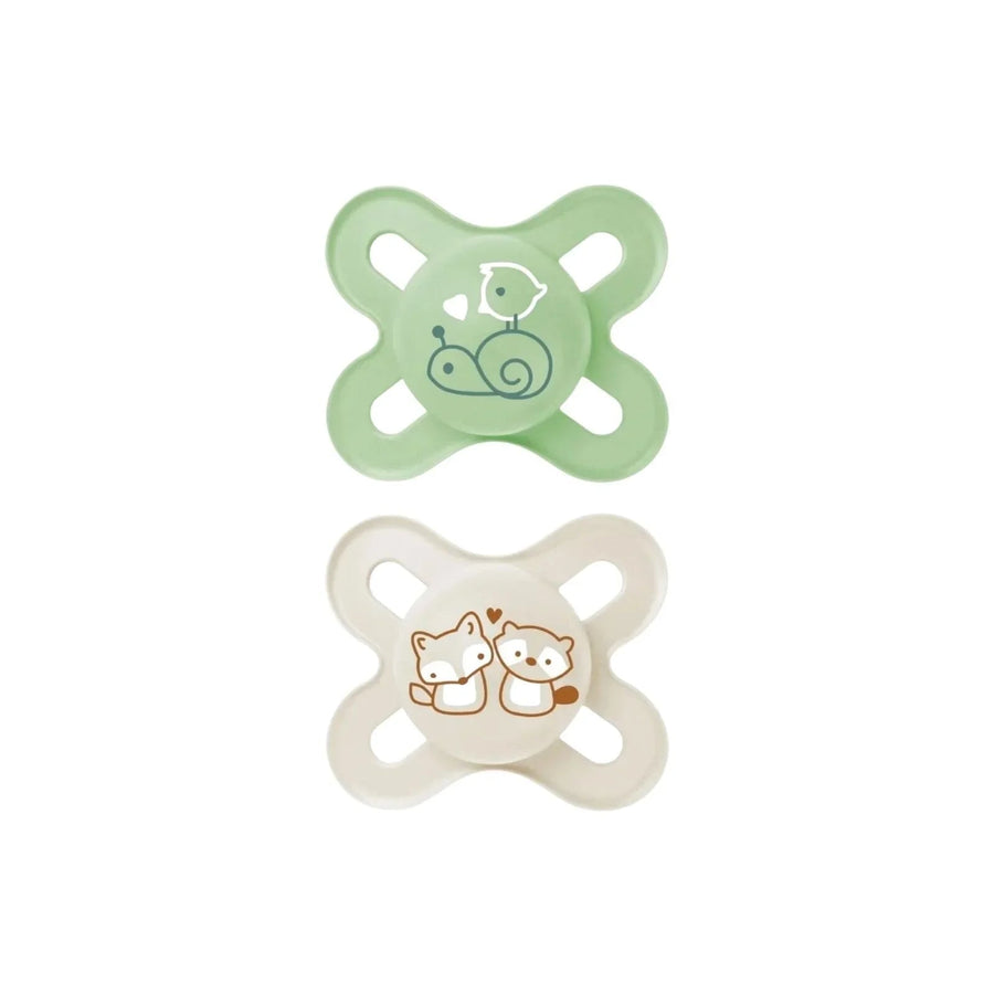 MAM Original Start Soother Unisex 0 - 2 months Pack of 2 - Miu Mau Collectibles
