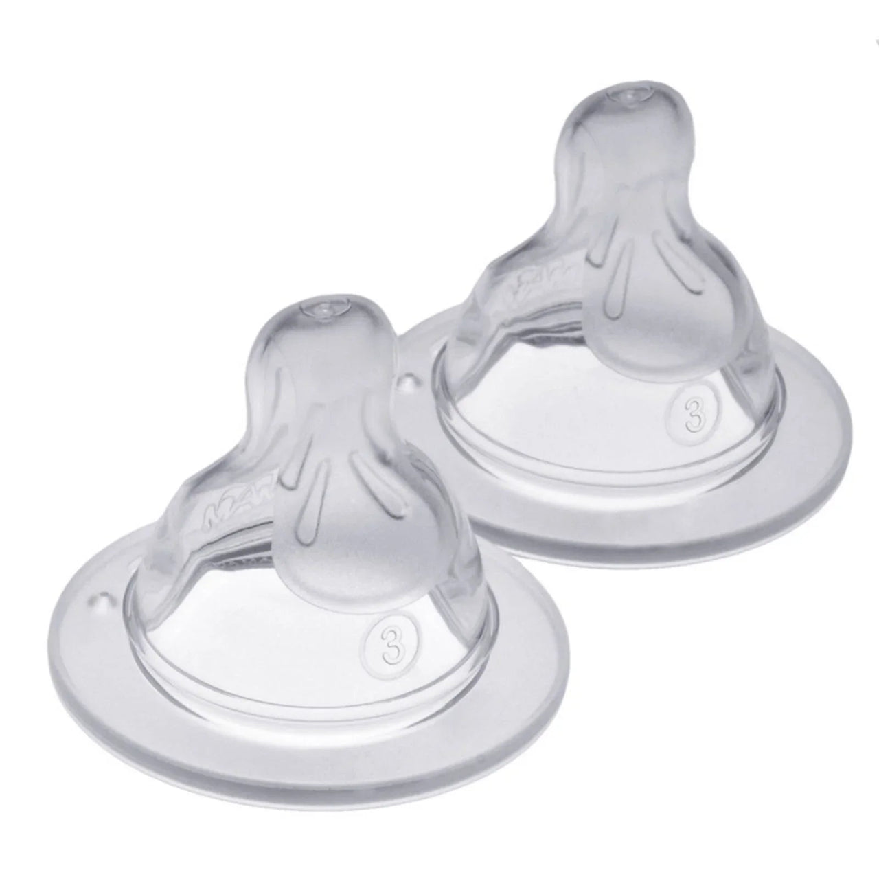 MAM SkinSoft Silicone Teat Fast Flow Pack of 2 - Miu Mau Collectibles