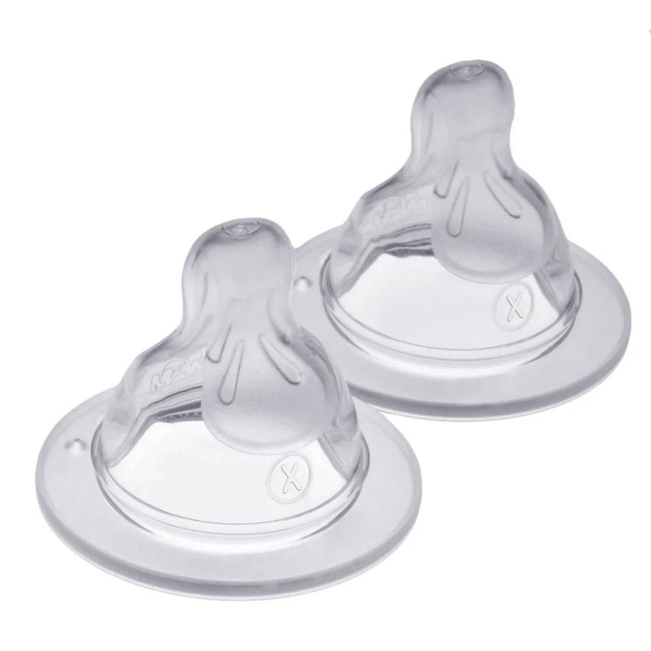 MAM SkinSoft Silicone Teat X Cut Pack of 2 - Miu Mau Collectibles