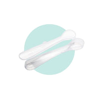 Mamajoo Silicone Spoons with Case Pack of 2 - Green & Blue - Miu Mau Collectibles