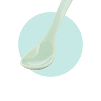 Mamajoo Silicone Spoons with Case Pack of 2 - Green & Blue - Miu Mau Collectibles