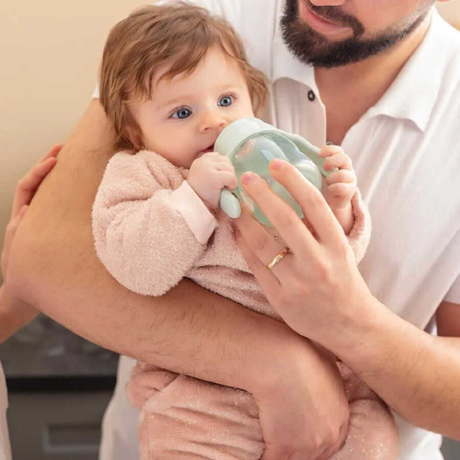 Mamajoo Training Cup with Handles 6+ months 160ml - Powder Green - Miu Mau Collectibles