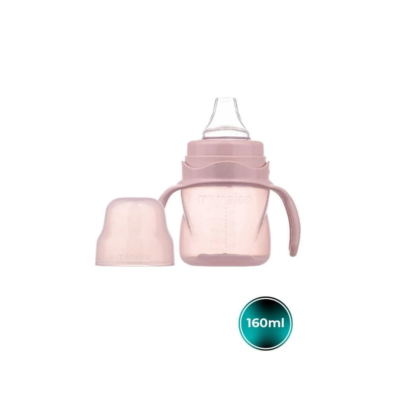 Mamajoo Training Cup with Handles 6+ months 160ml - Powder Pink - Miu Mau Collectibles