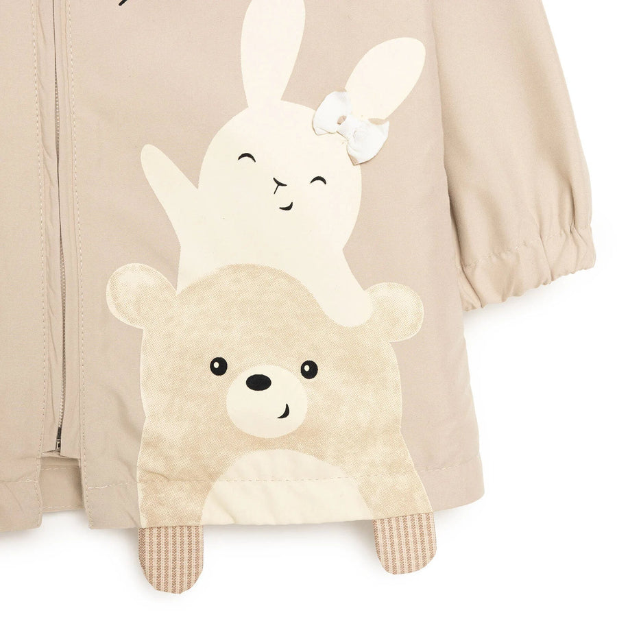 Midimod Girl Raincoat - Beige - Miu Mau Collectibles
