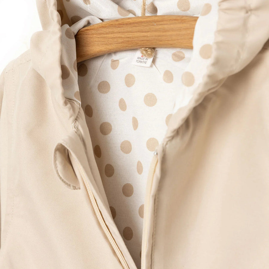 Midimod Girl Raincoat - Beige - Miu Mau Collectibles