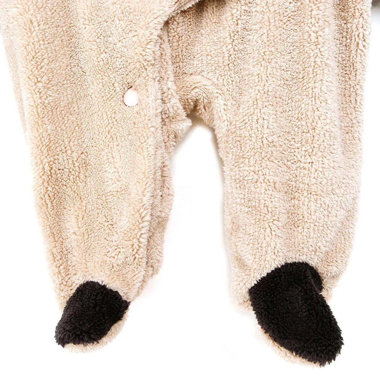 Midimod Newborn Baby Boy Cute Bear Welsoft Jumpsuit - Anthracite - Miu Mau Collectibles