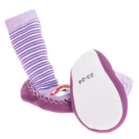 Minissa Baby Girl Pack of 3 Socks - Brown - Miu Mau Collectibles