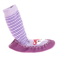 Minissa Baby Girl Pack of 3 Socks - Brown - Miu Mau Collectibles