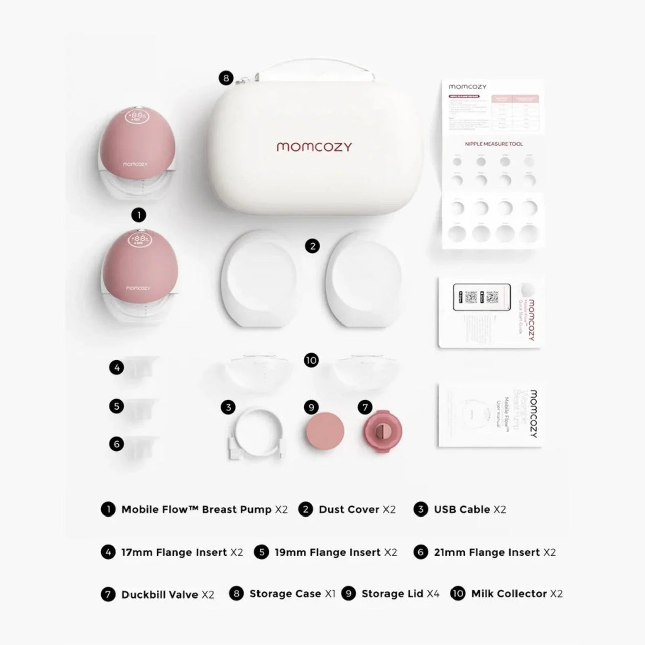 Momcozy M9 Mobile Flow Double Breast Pump - Miu Mau Collectibles