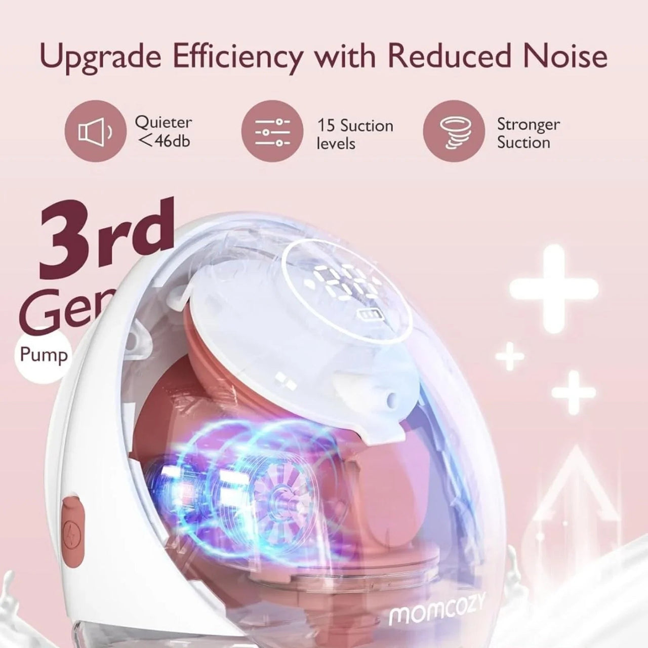 Momcozy M9 Mobile Flow Double Breast Pump - Miu Mau Collectibles
