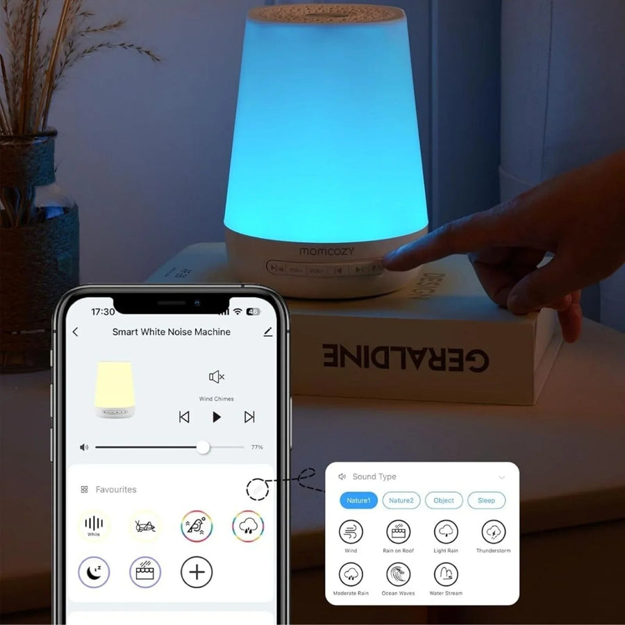 Momcozy White Noise Baby Sound Machine - Miu Mau Collectibles