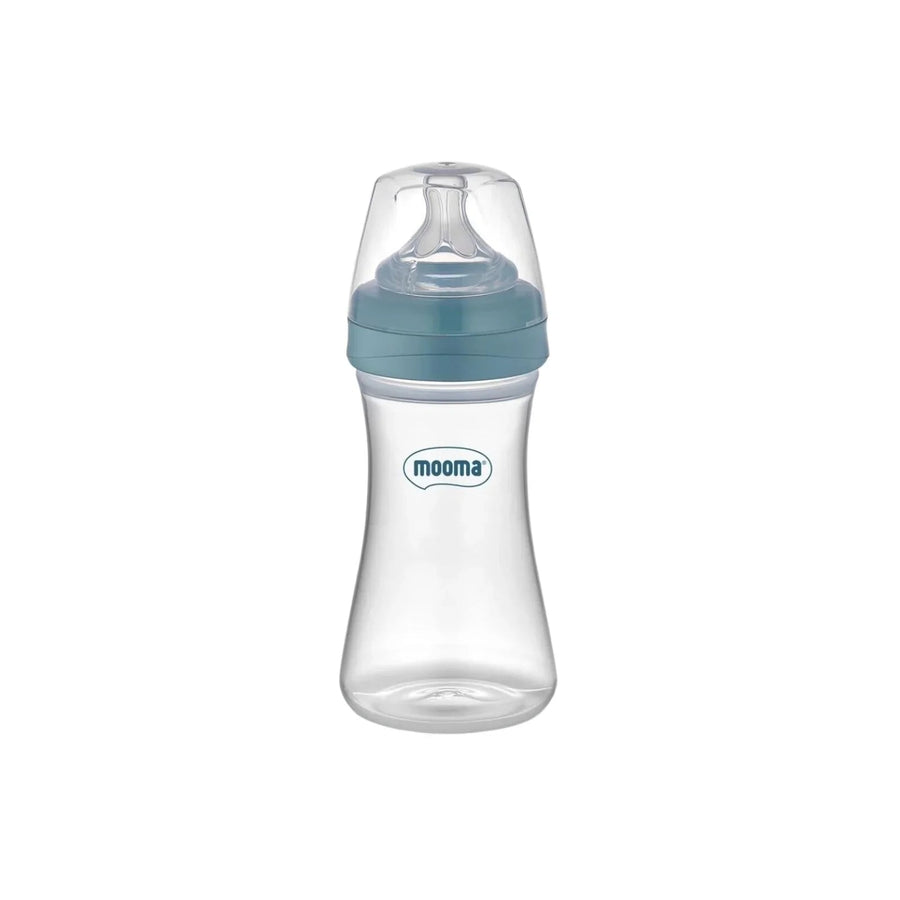 Mooma Kindy Bottle Fast Flow 18+ months 250ml - Ball Blue - Miu Mau Collectibles