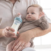 Mooma Kindy Bottle Medium Flow 6 - 18 months 250ml - Ball Blue - Miu Mau Collectibles