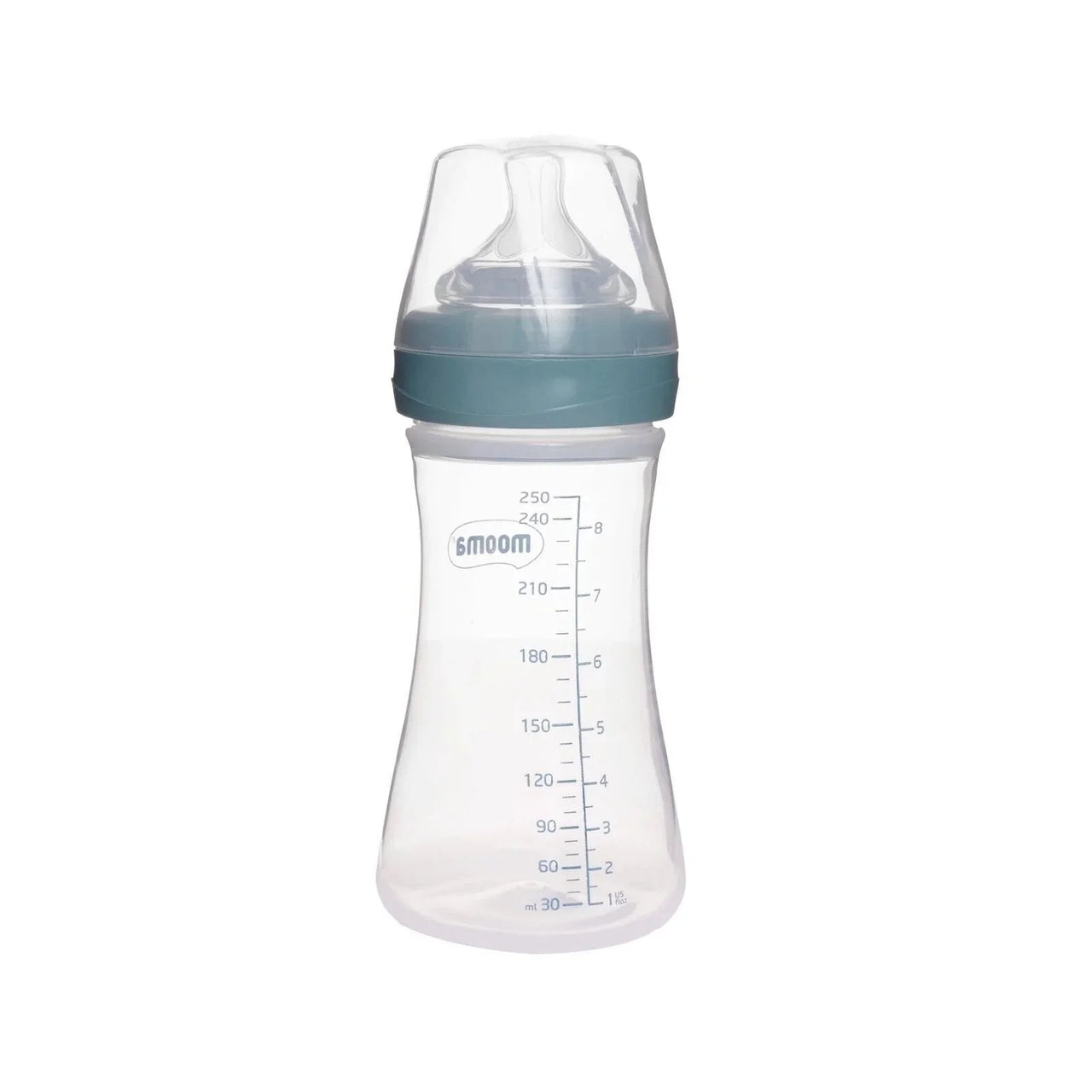 Mooma Kindy Bottle Medium Flow 6 - 18 months 250ml - Ball Blue - Miu Mau Collectibles