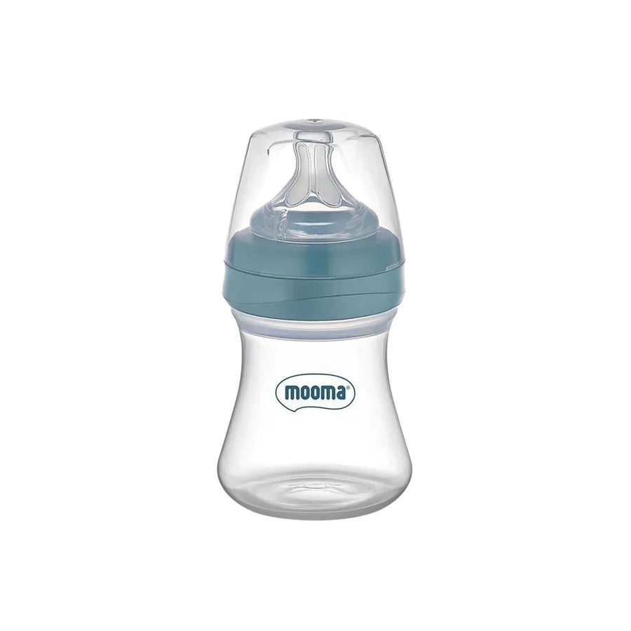 Mooma Kindy Bottle Slow Flow 0 - 6 months 150ml - Ball Bue - Miu Mau Collectibles