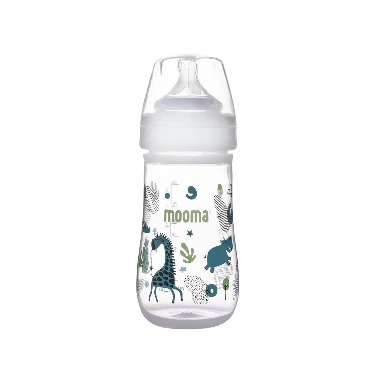 Mooma Neeko Bottle Medium Flow 6 - 18 months 250ml - Animals - Miu Mau Collectibles