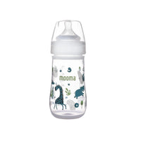 Mooma Neeko Bottle Medium Flow 6 - 18 months 250ml - Animals - Miu Mau Collectibles