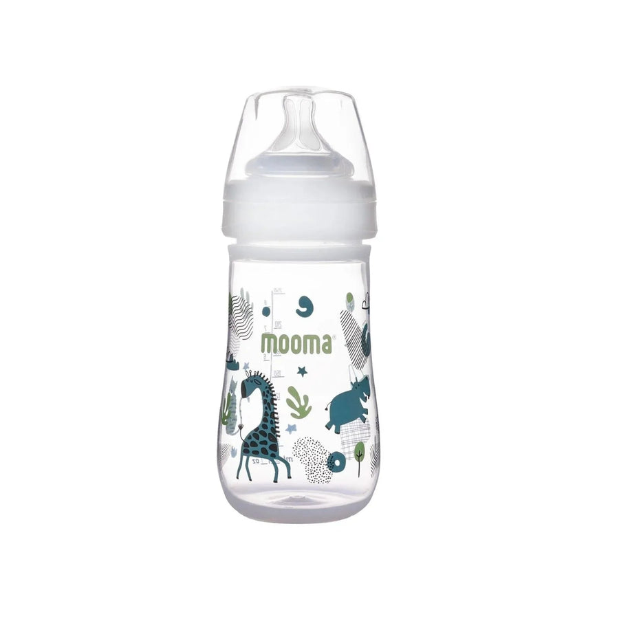 Mooma Neeko Bottle Medium Flow 6 - 18 months 250ml - Animals - Miu Mau Collectibles